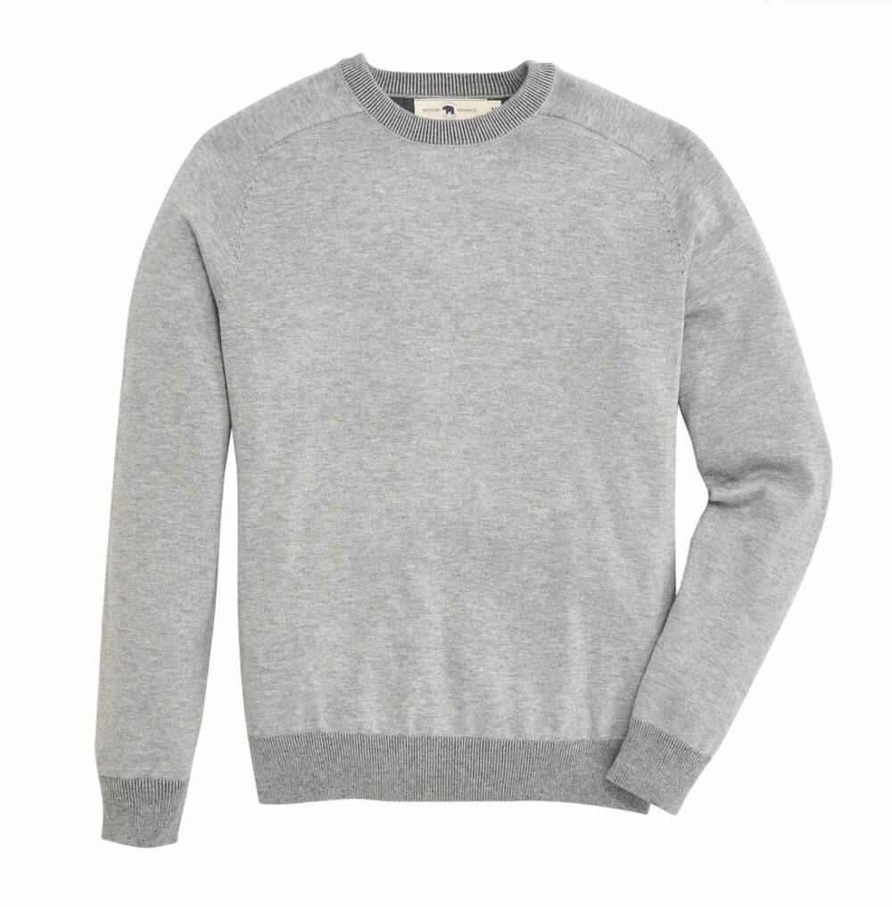 NEW APEX men's crewneck with coolmax sweatshirt in mushroom